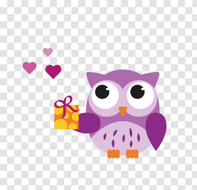 Creative Cute Owl - Beak - Clip Art Transparent PNG