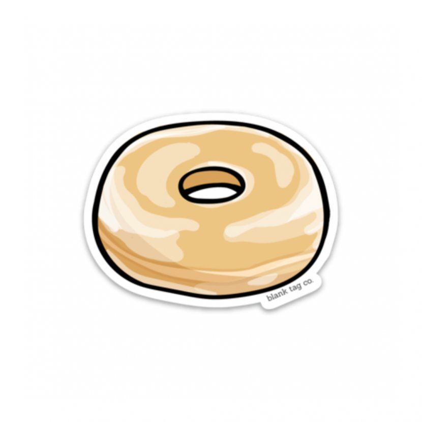 Ice Cream Coffee Latte Donuts - Sticker - Donut Transparent PNG