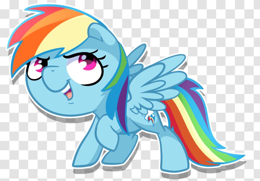 Rainbow Dash My Little Pony Applejack - Flower Transparent PNG