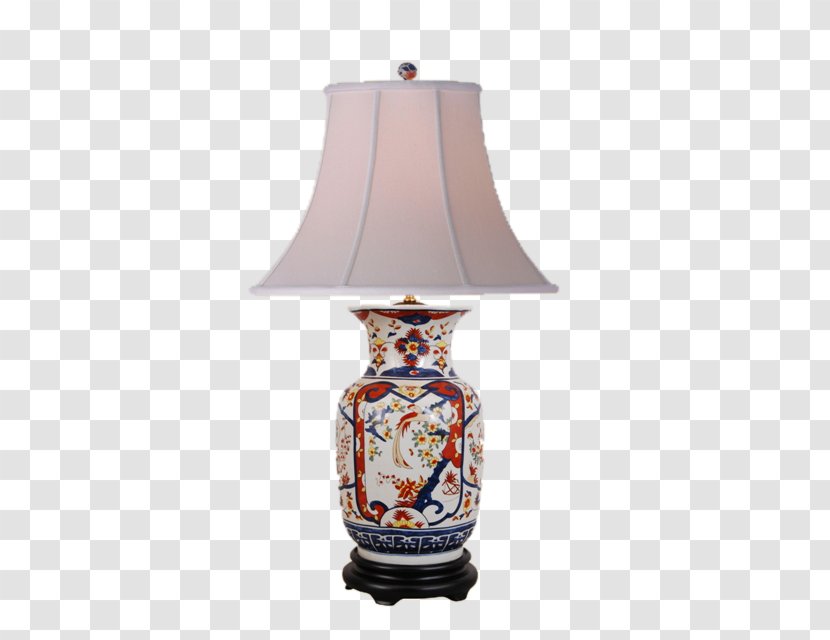 Lamp Imari Ware Table Ceramic Porcelain - Antique Transparent PNG