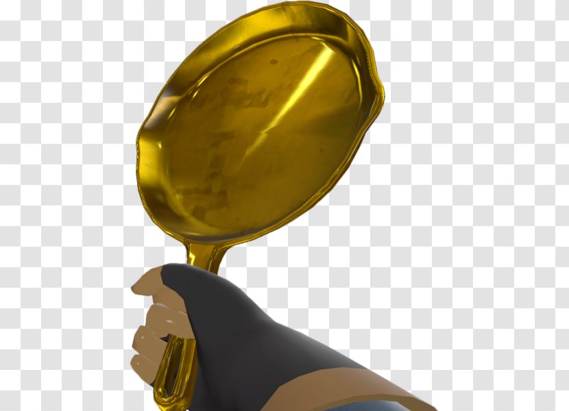 Team Fortress 2 Frying Pan Gold Weapon - Rainbow Transparent PNG