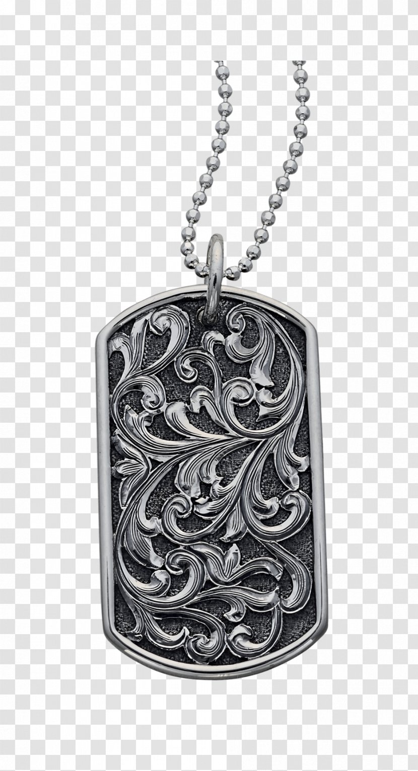 Locket Dog Tag Sterling Silver Necklace Transparent PNG