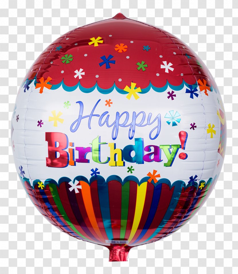 Toy Balloon Happy Birthday Cake - De - Ballon Transparent PNG