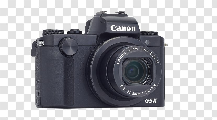 Canon PowerShot G5 X Digital SLR Camera Lens Photography - Cameras Transparent PNG