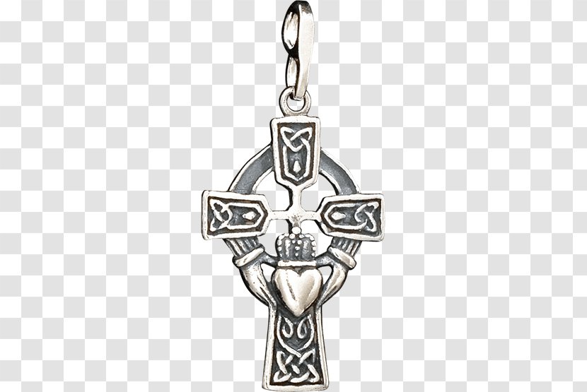 Crucifix Pendant Body Jewellery Human - Celtic Axe Drawing Transparent PNG