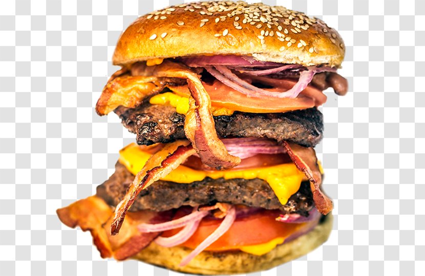 Cheeseburger Fast Food Buffalo Burger Slider Hamburger - Breakfast - Junk Transparent PNG