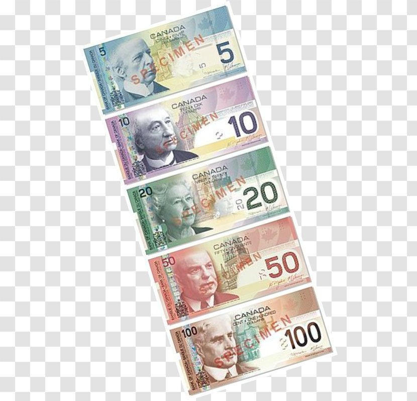 Cash Paper Banknote Money Canada Transparent PNG