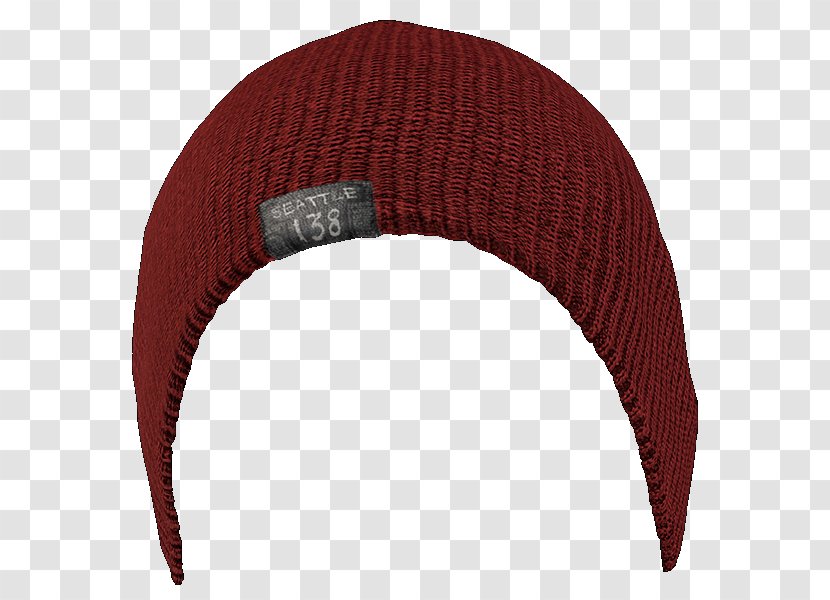 Knit Cap Beanie Maroon Knitting - Hat - Free Download Transparent PNG