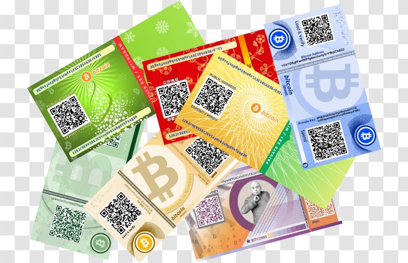 Paper Cryptocurrency Wallet Bitcoin - Core - Scratch Transparent PNG