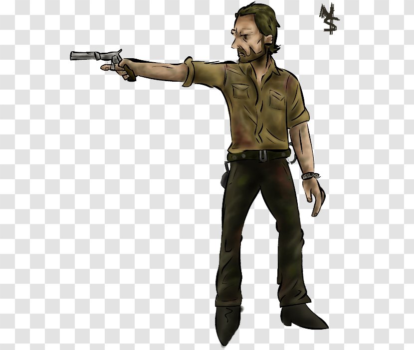 Rick Grimes Daryl Dixon Infantry Character Firearm Transparent PNG