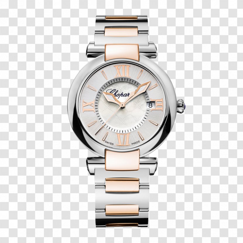 Chopard Automatic Watch Movement Jewellery - Water Resistant Mark - Diamond Bezel Transparent PNG