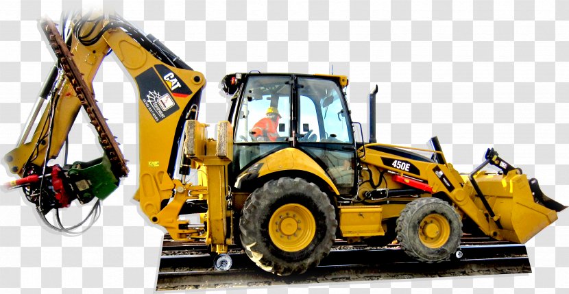 Bulldozer Caterpillar Inc. Backhoe John Deere Machine - Transport - Digging Transparent PNG
