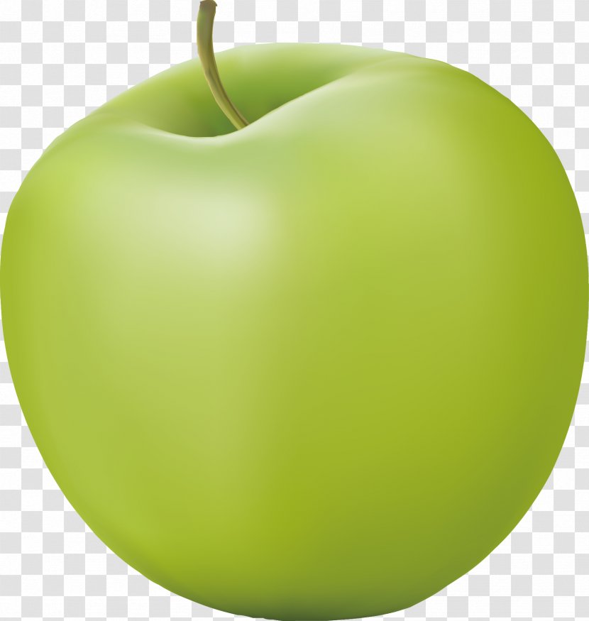 Granny Smith Green Apple - Vector Transparent PNG