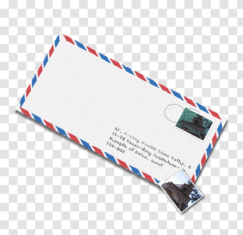 Paper Envelope Postage Stamp Letter - Mail Transparent PNG