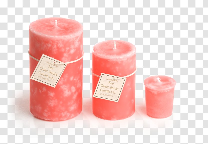 Candle Wax Peach - Pink Grapefruit Transparent PNG