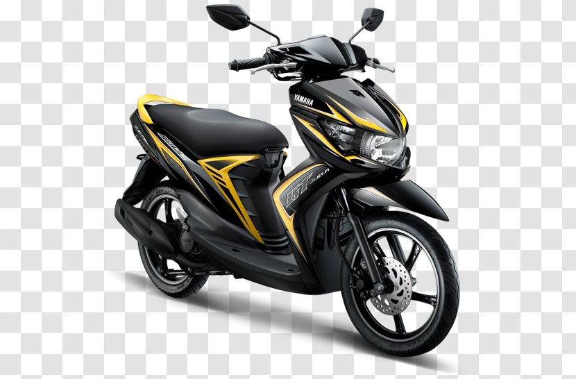 Yamaha Mio Motorcycle Scooter PT. Indonesia Motor Manufacturing Vino 125 - Vehicle Transparent PNG