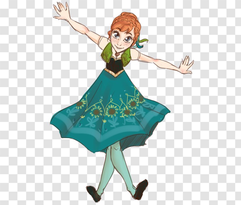 Elsa Anna Olaf Fan Art Drawing - Mythical Creature - Frozen Transparent PNG
