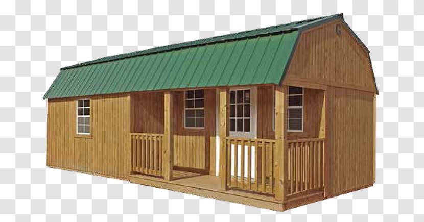 Shed Log Cabin Porch Building Loft - Garden Buildings - Wood Frame Pole Barn Kits Transparent PNG