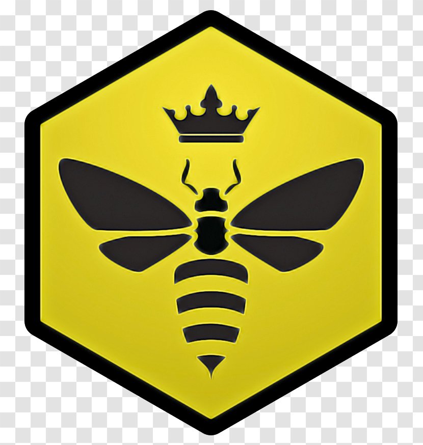 Emblem Yellow Sign Symbol Logo - Military Rank Signage Transparent PNG