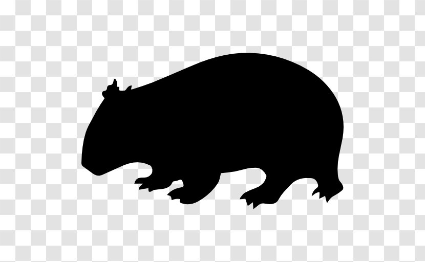 The Wombats Symbol Clip Art - Monochrome Photography Transparent PNG