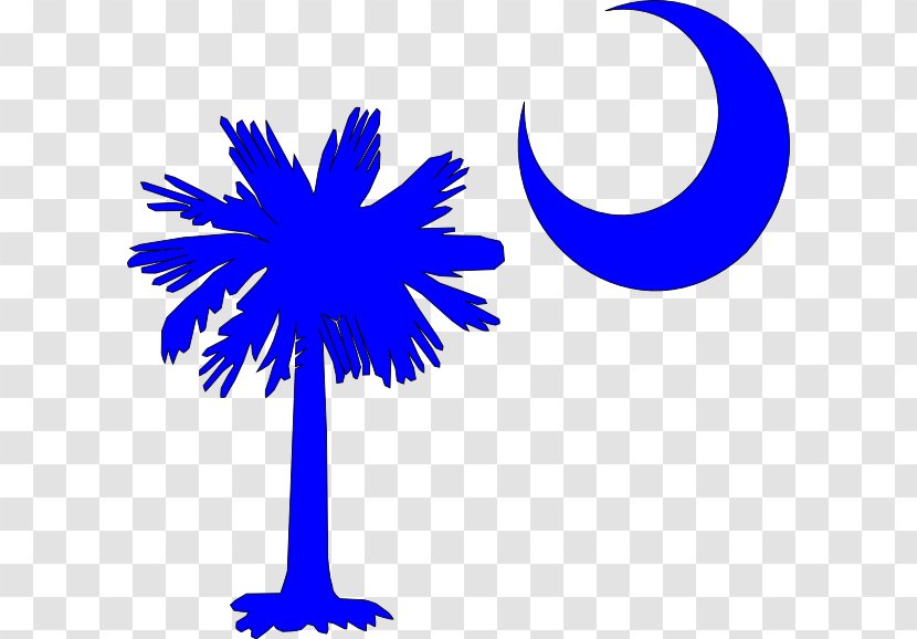 Flag Of South Carolina Sabal Palm Arecaceae Clip Art - Branch - Blue Moon Cliparts Transparent PNG