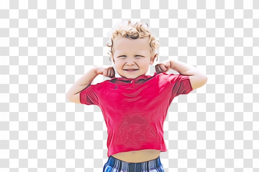 Mouth Cartoon - Smile - Cheering Child Model Transparent PNG