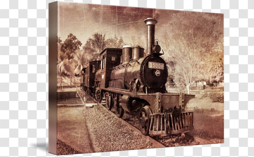Train Locomotive Rolling Stock Steam Engine Canada - Track Transparent PNG