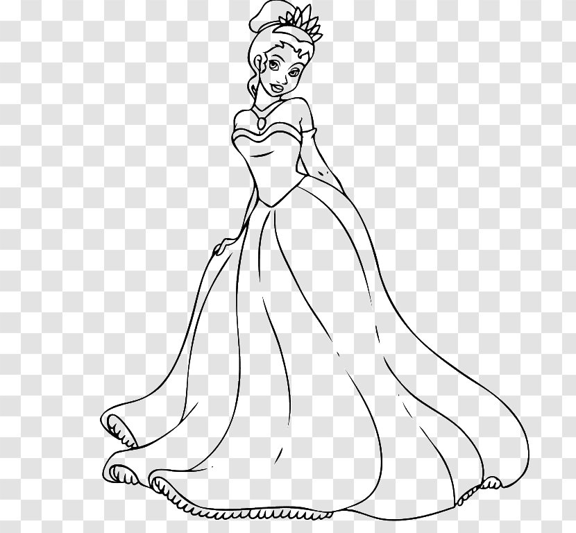 Tiana Belle Disney Princess Cinderella Jasmine - Frame - Color Little Prince Transparent PNG