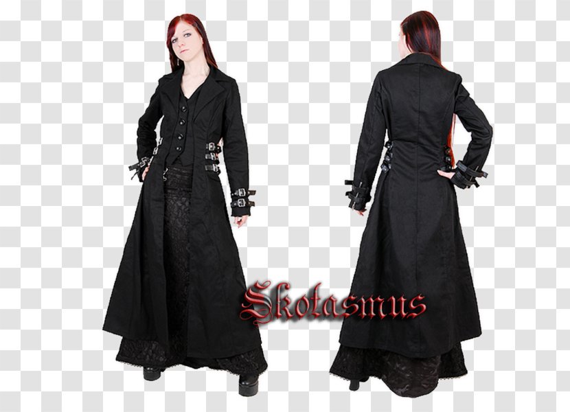 Frock Coat Gothic Fashion Overcoat Jacket Transparent PNG