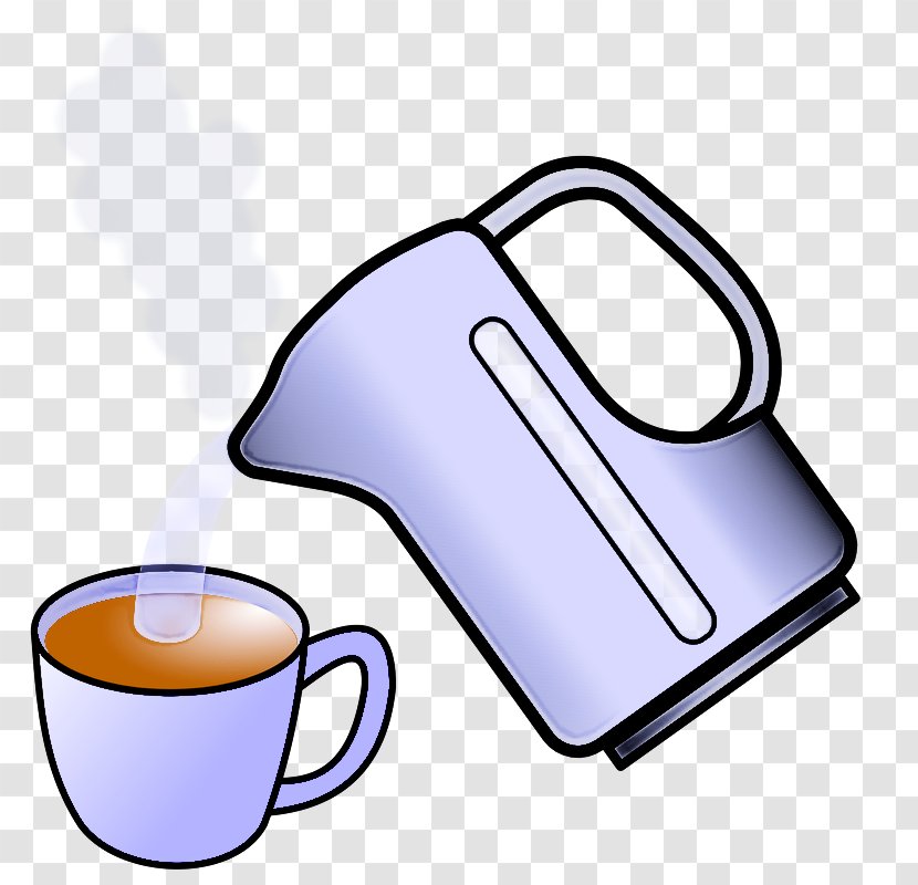 Coffee Cup - Electric Kettle Transparent PNG