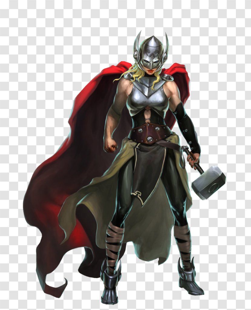 Jane Foster Thor: God Of Thunder Loki Sif - Marvel Comics - Thor Transparent PNG