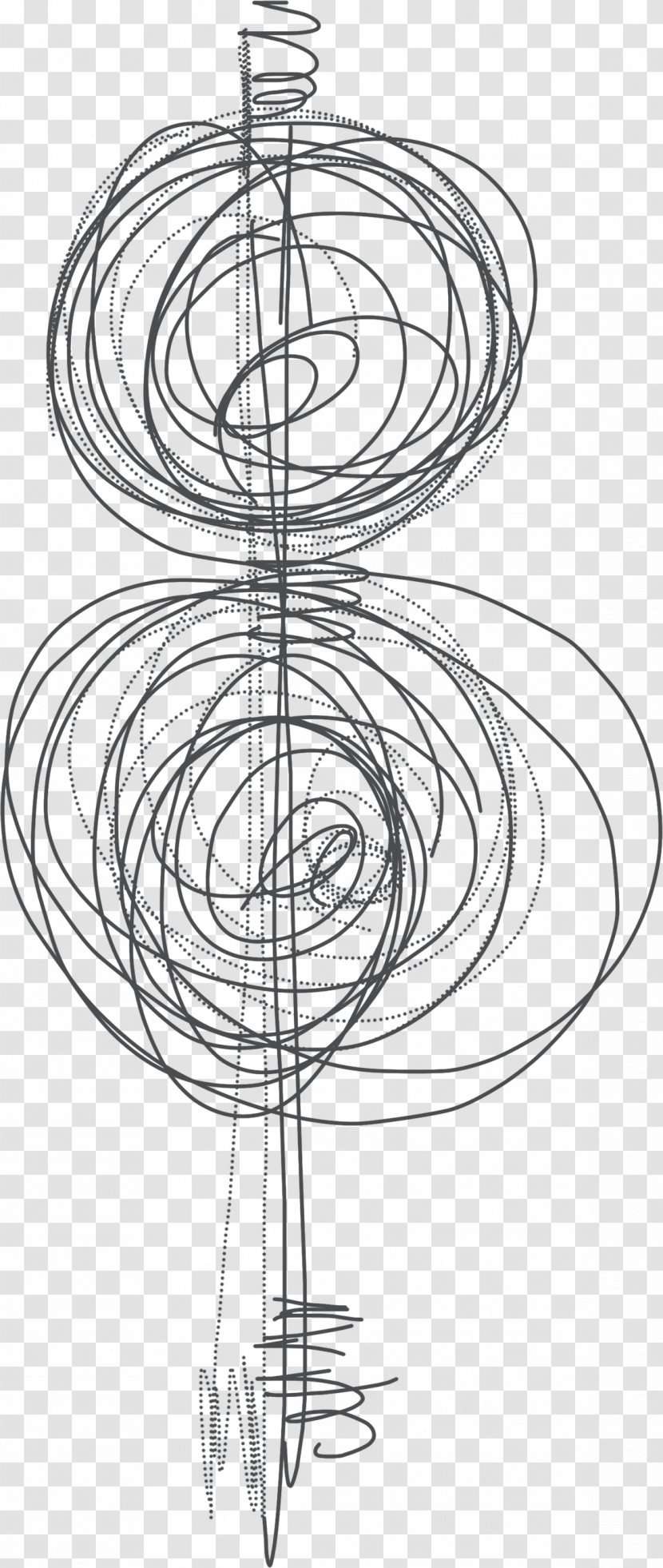 Black And White Drawing Sketch - Point - Line Transparent PNG