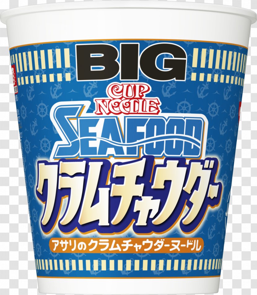 Clam Chowder Nissin Foods Cup Noodles - Seafood - Wiskey Transparent PNG