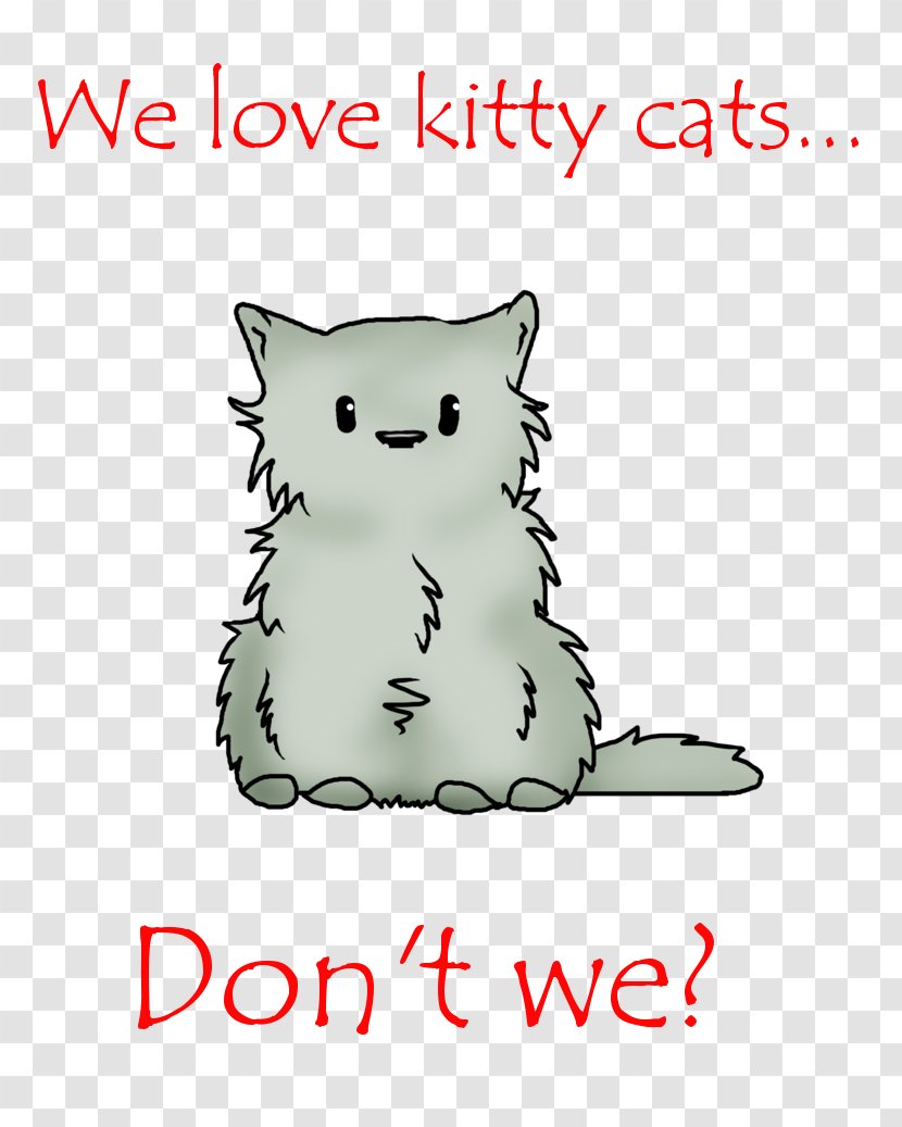 Kitten Whiskers Domestic Short-haired Cat Grumpy - Heart Transparent PNG