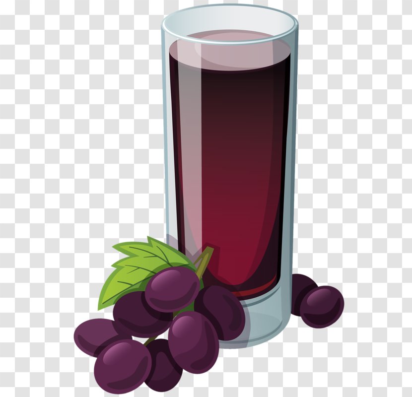 Grape Juice Fruit Cocktail Fizzy Drinks - Drink Transparent PNG