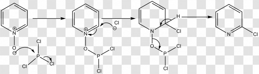 Pyridine-N-oxide Meta-Chloroperoxybenzoic Acid Electrophilic Substitution - Metachloroperoxybenzoic - кщыу Transparent PNG