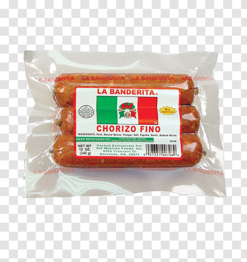 Mexican Cuisine Chorizo Ingredient Pork Sausage - Capsicum Annuum Transparent PNG