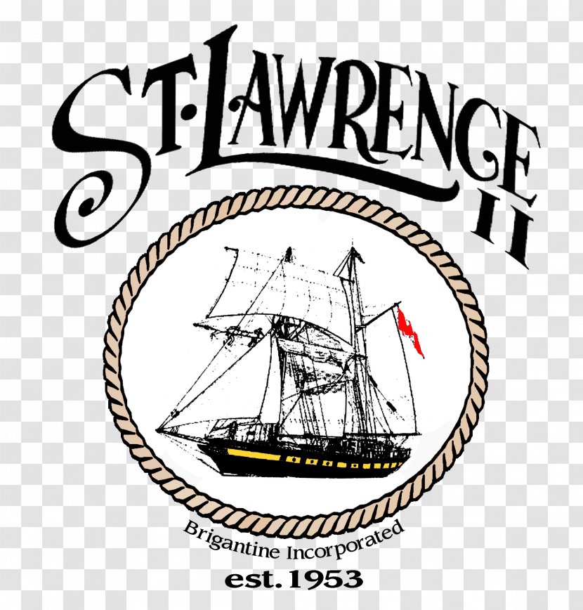 St. Lawrence II Caravel Kingston Logo Brigantine - Organization - Boat Transparent PNG