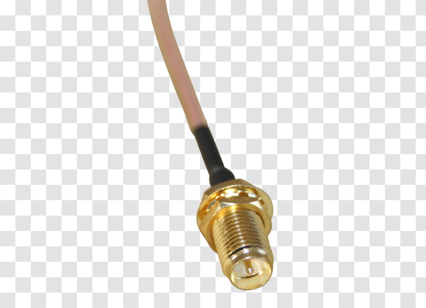Coaxial Cable SMA Connector Hirose U.FL RP-SMA Electrical - Electronics Accessory - Fiber Termination Transparent PNG