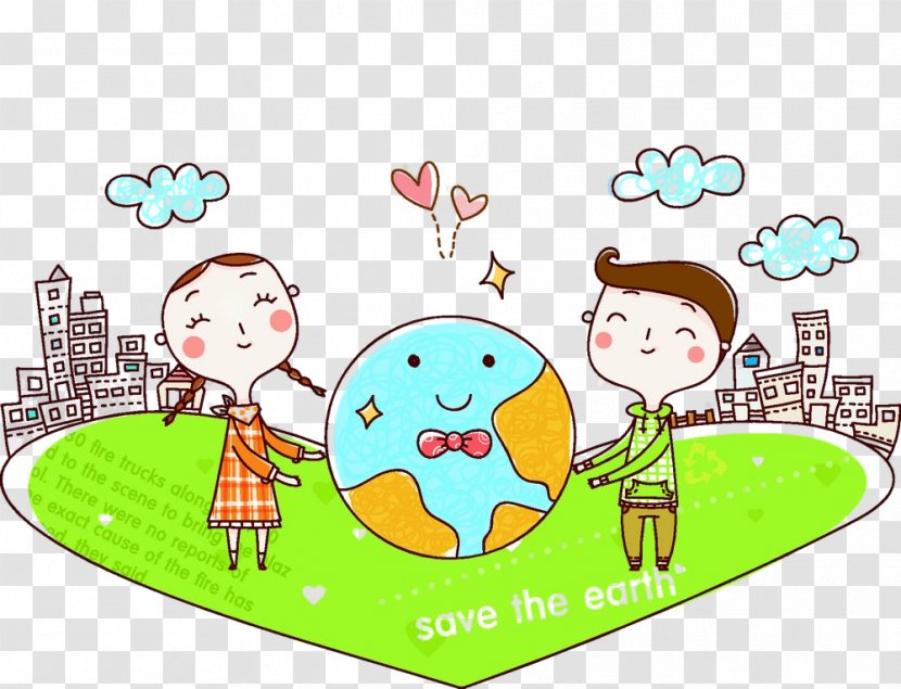 Earth Day Save The World - Sharing - Happy Transparent PNG