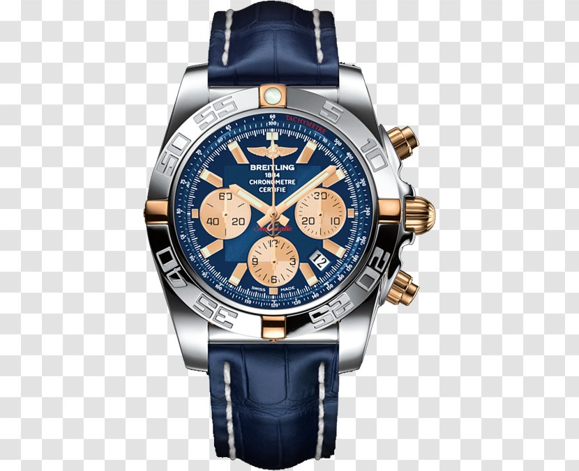 Breitling SA Chronomat 41 Watch Chronograph - Flower Transparent PNG