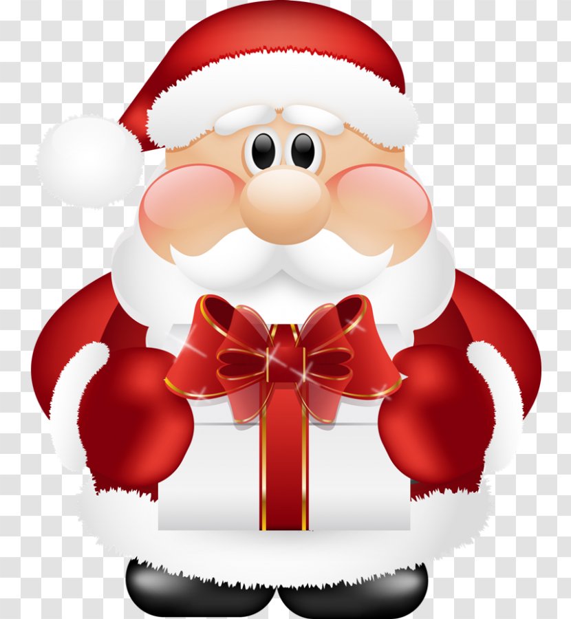 Santa Claus Christmas Reindeer Suit Clip Art - Ornament - Gift Pictures Transparent PNG