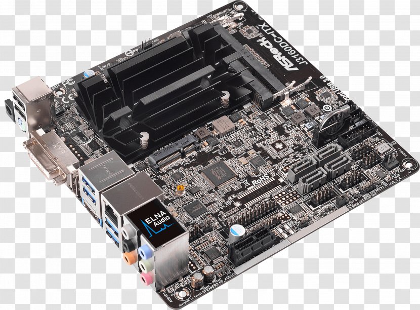 Intel Mini-ITX Asrock 16gb Ram Motherboard Cpu Combo Sodimm Na J3160dcitx - Central Processing Unit - Miniitx Transparent PNG