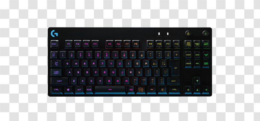 Computer Keyboard Numeric Keypads Space Bar Touchpad Laptop - Electronic Device - Gaming Keypad Transparent PNG