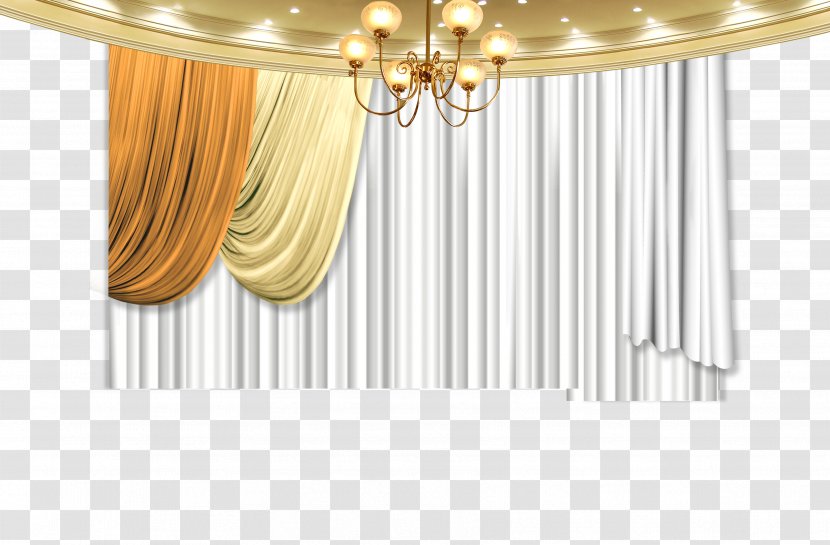 Window Treatment Curtain Roman Shade Furniture - Curtains Transparent PNG