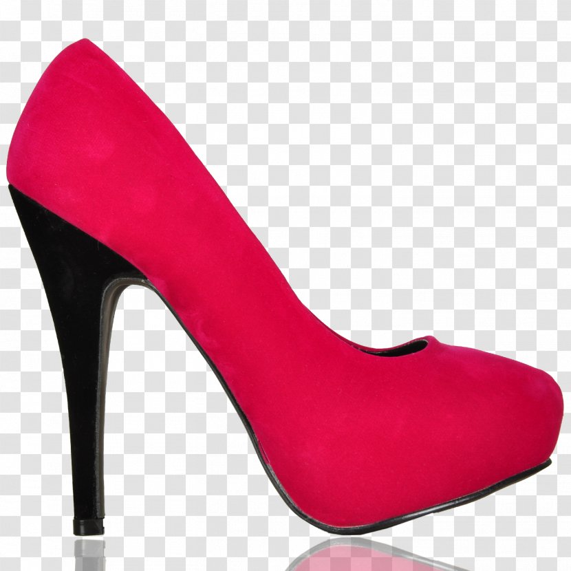 Heel Shoe - Pink - Red High Heels Transparent PNG
