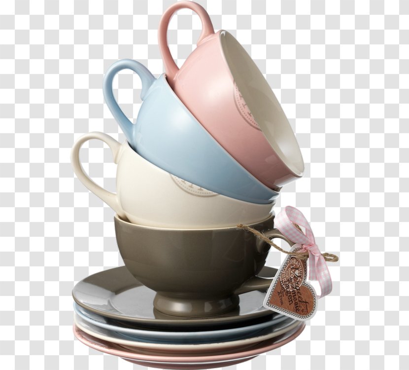 Coffee Cup Kettle Teapot Saucer Transparent PNG