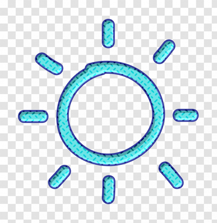 Hand Drawn Icon Sun Icon Interface Icon Transparent PNG