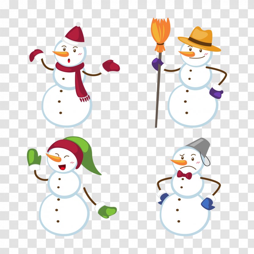 Snowman Clip Art - Cartoon - Illustration Transparent PNG