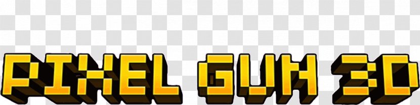 Pixel Gun 3D (Pocket Edition) Logo Android - Yellow Transparent PNG